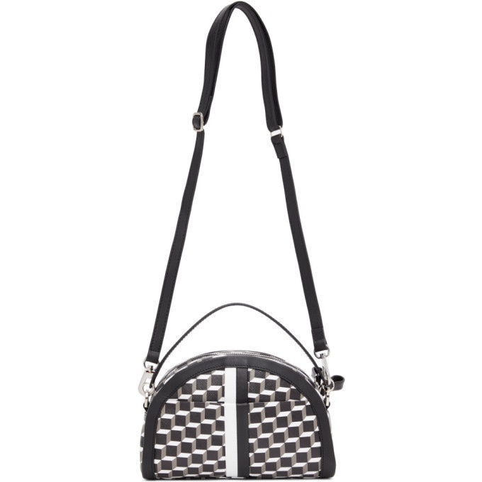 Photo: Pierre Hardy Black and White Cube Moon Messenger Bag