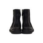 Rick Owens Black Creeper Slim Boots