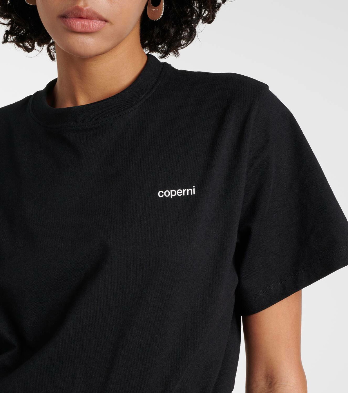 Coperni Logo cotton bodysuit