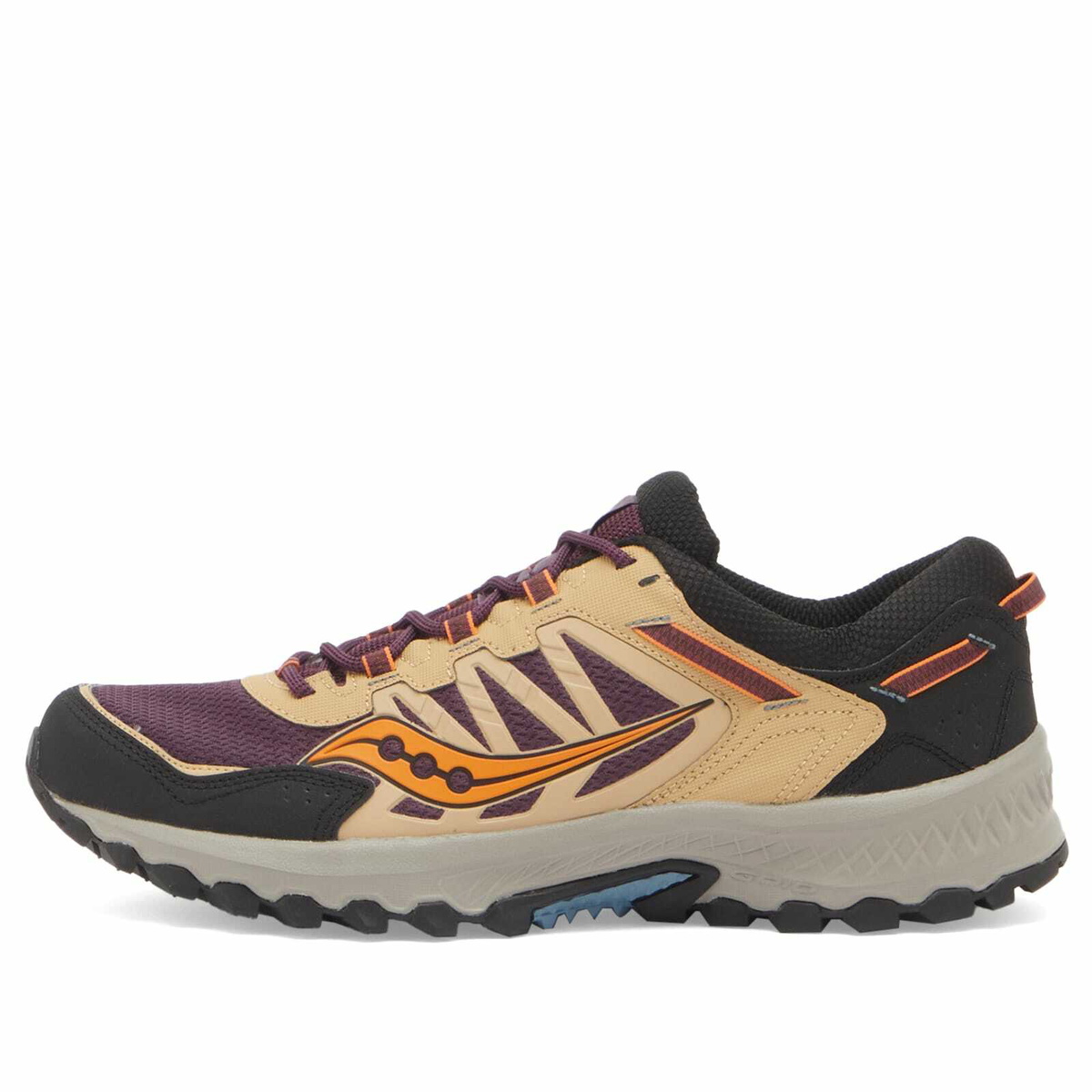 Saucony Men's Grid Peak in Purple/Orange Saucony
