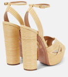 Aquazzura Sundance Plateau 140 platform sandals
