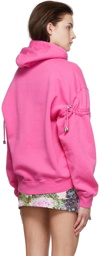 Collina Strada SSENSE Exclusive Pink Deadstock Cotton Hoodie