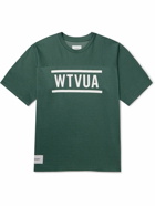 WTAPS - Printed Cotton-Blend Jersey T-Shirt - Green