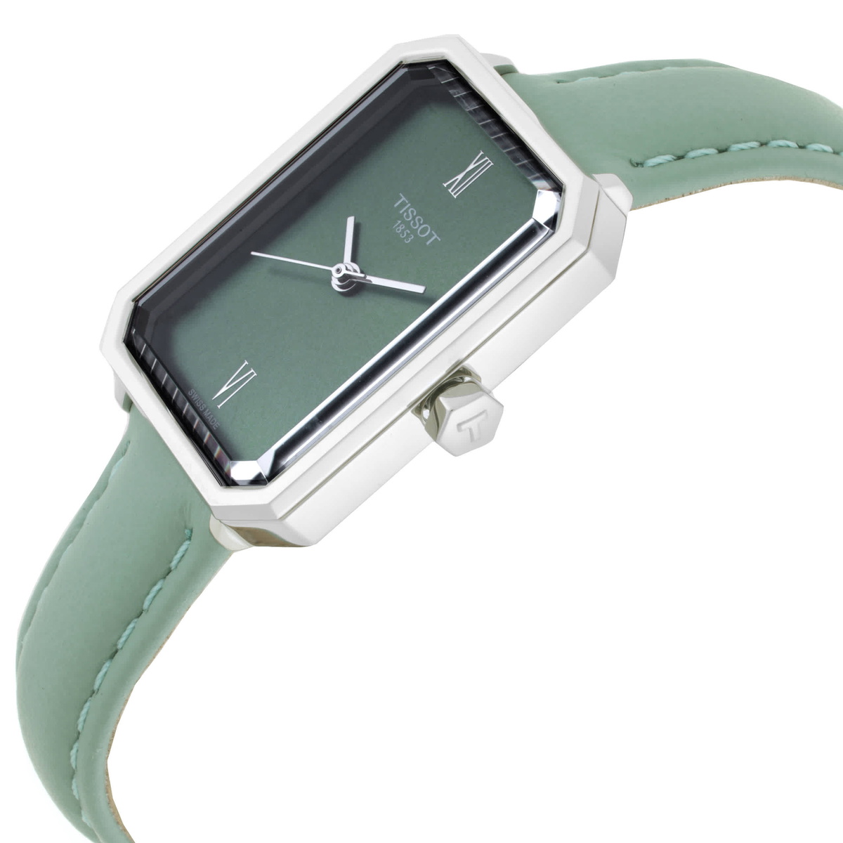 Tissot SRV Quartz Green Dial Watch T1601101609300