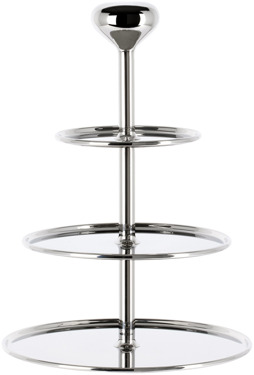 Jensen Silver Alfredo Étagère Serving Stand Jensen