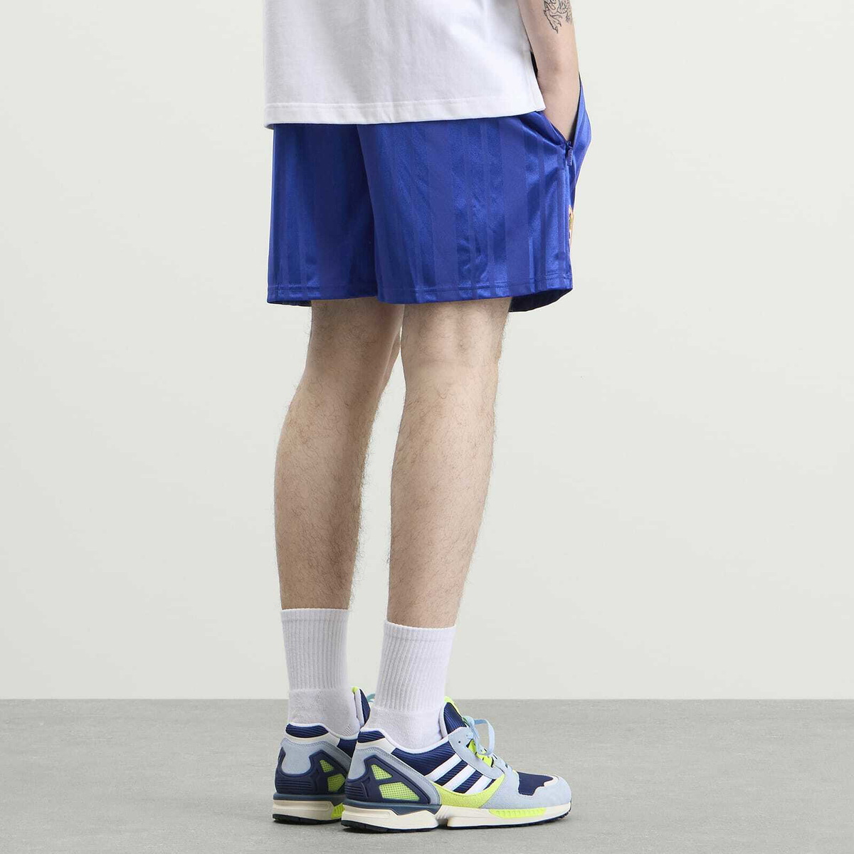 Adidas Men's JFA EQT Shorts in Active Blue