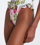 Montce Devin floral ruffled swimsuit