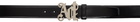 Palm Angels Black PA Monogram Belt