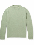 Altea - Slim-Fit Cotton-Blend Sweater - Green