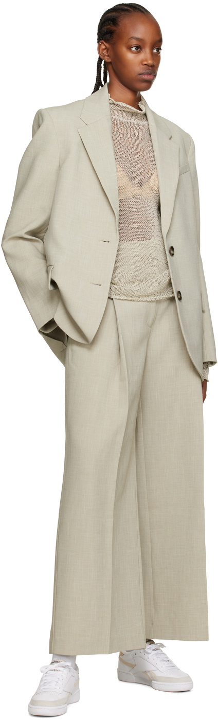CAMILLA AND MARC Taupe Morella Blazer
