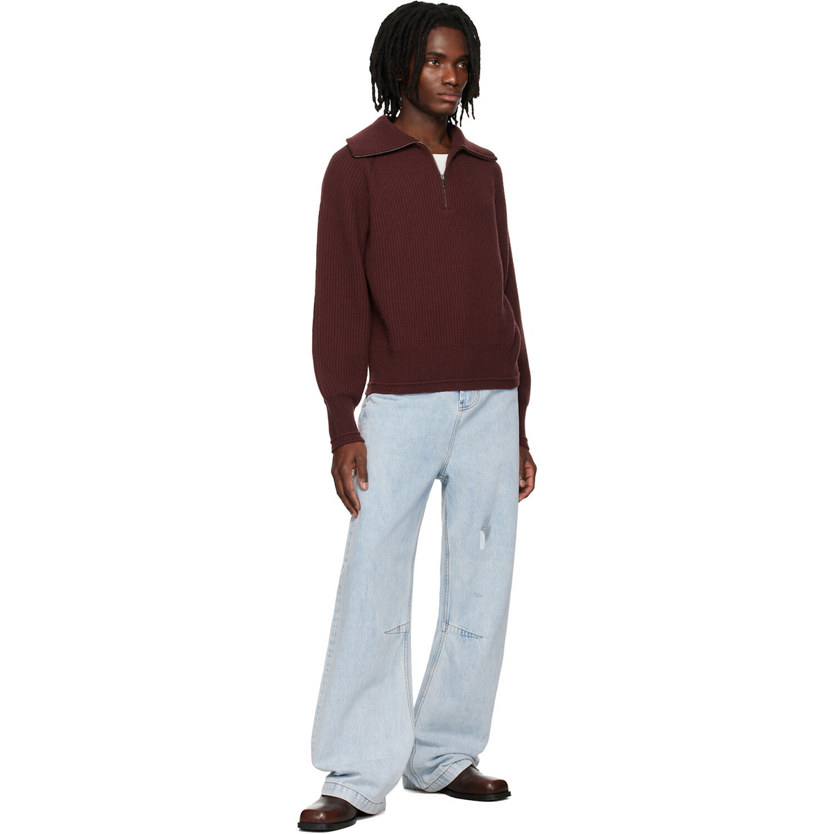 Entire Studios Blue Gem Jeans
