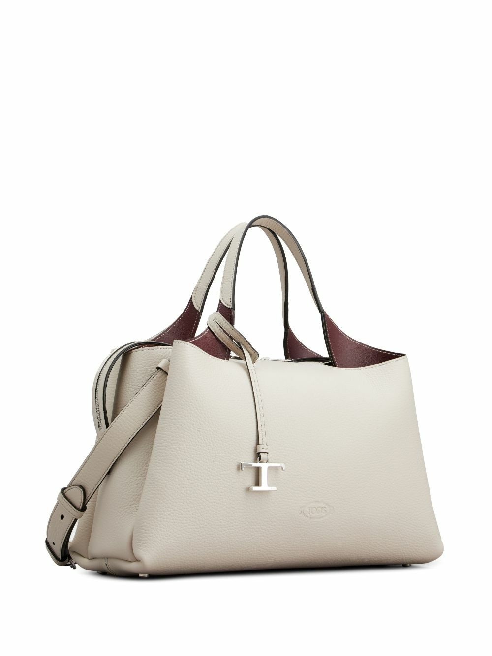 TOD'S - T Timeless Leather Handbag Tod's