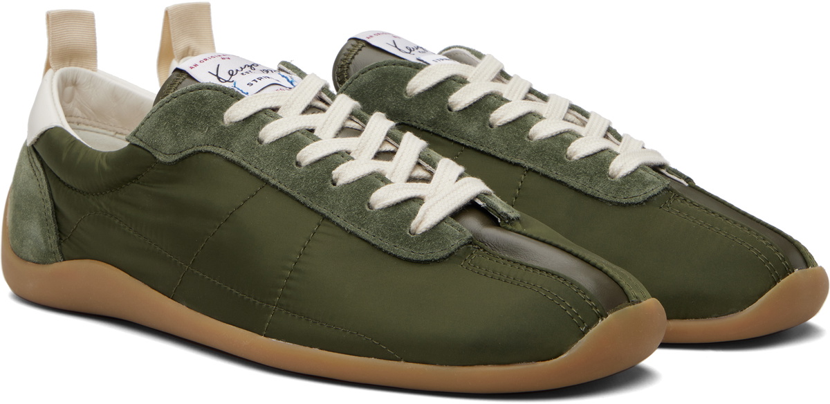 Kenzo Khaki Kenzo Paris 'KENZO Striker' Low Top Sneakers