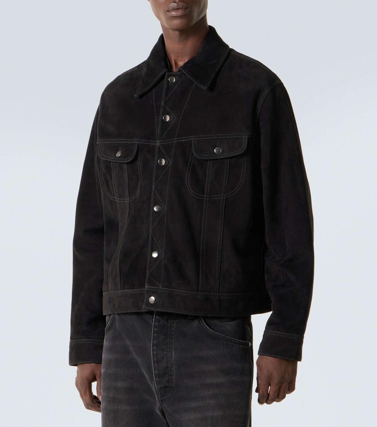 Studio Nicholson x Aaron Levine Boston suede jacket