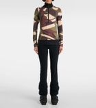 Toni Sailer Wieka printed jersey ski top