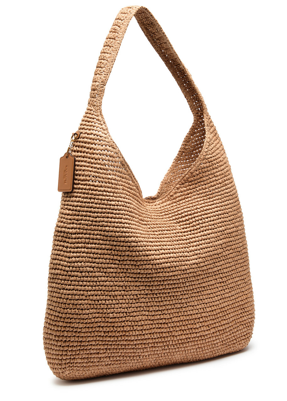 COACH★Brooklyn Shoulder Bag 39★Natural★ストロー素材★A4可 s-l400.jpg