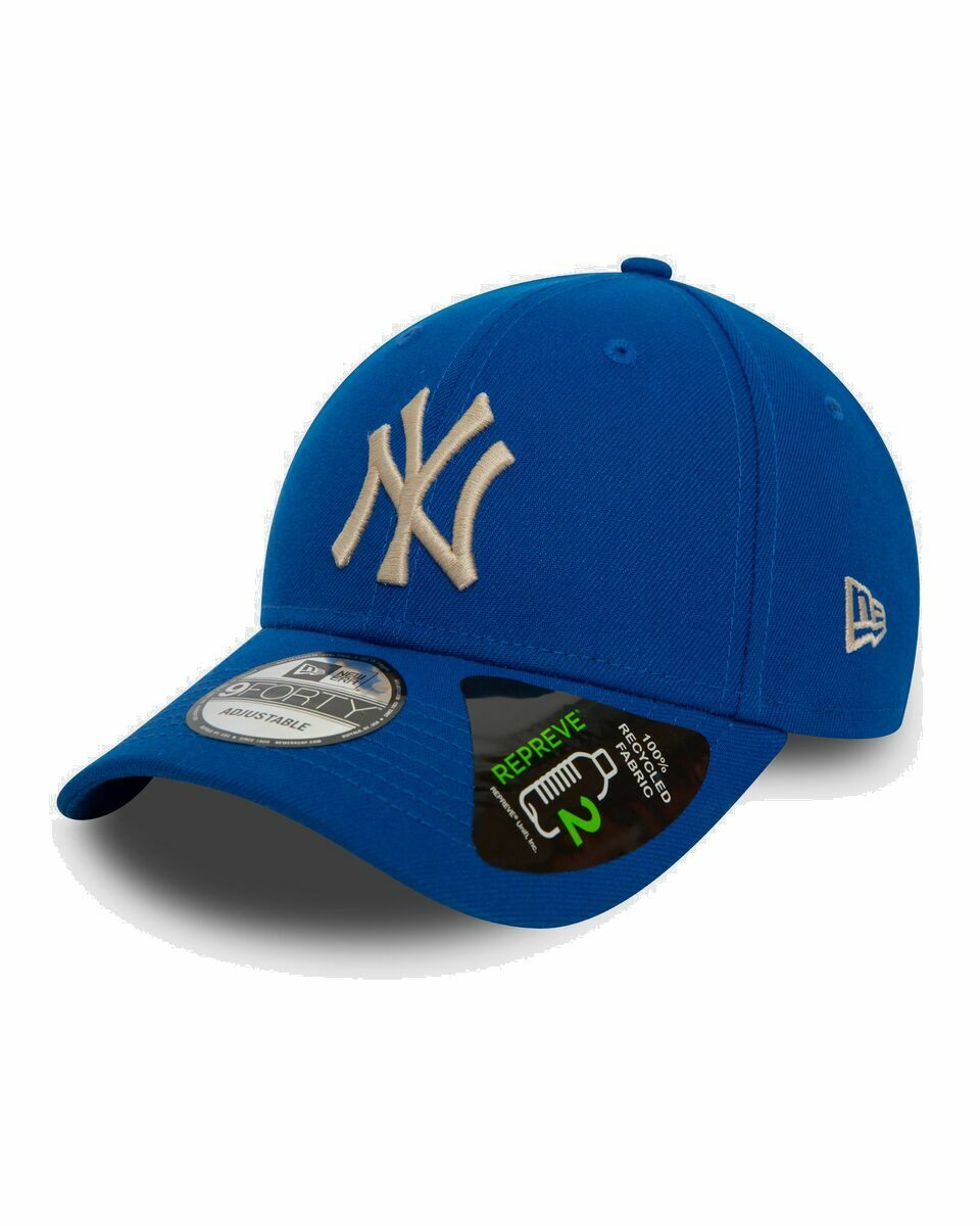 Photo: New Era Repreve 9 Forty New York Yankees Blue - Mens - Caps