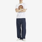 A Bathing Ape Men's Embroidery Style Souvenir Logo T-Shirt in White