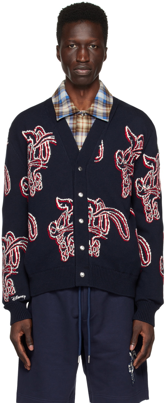 ◆Sienne◆ Paul hairy Cardigan Blue S4WKN11FC Paul hairy Cardigan (Blue) - sienne