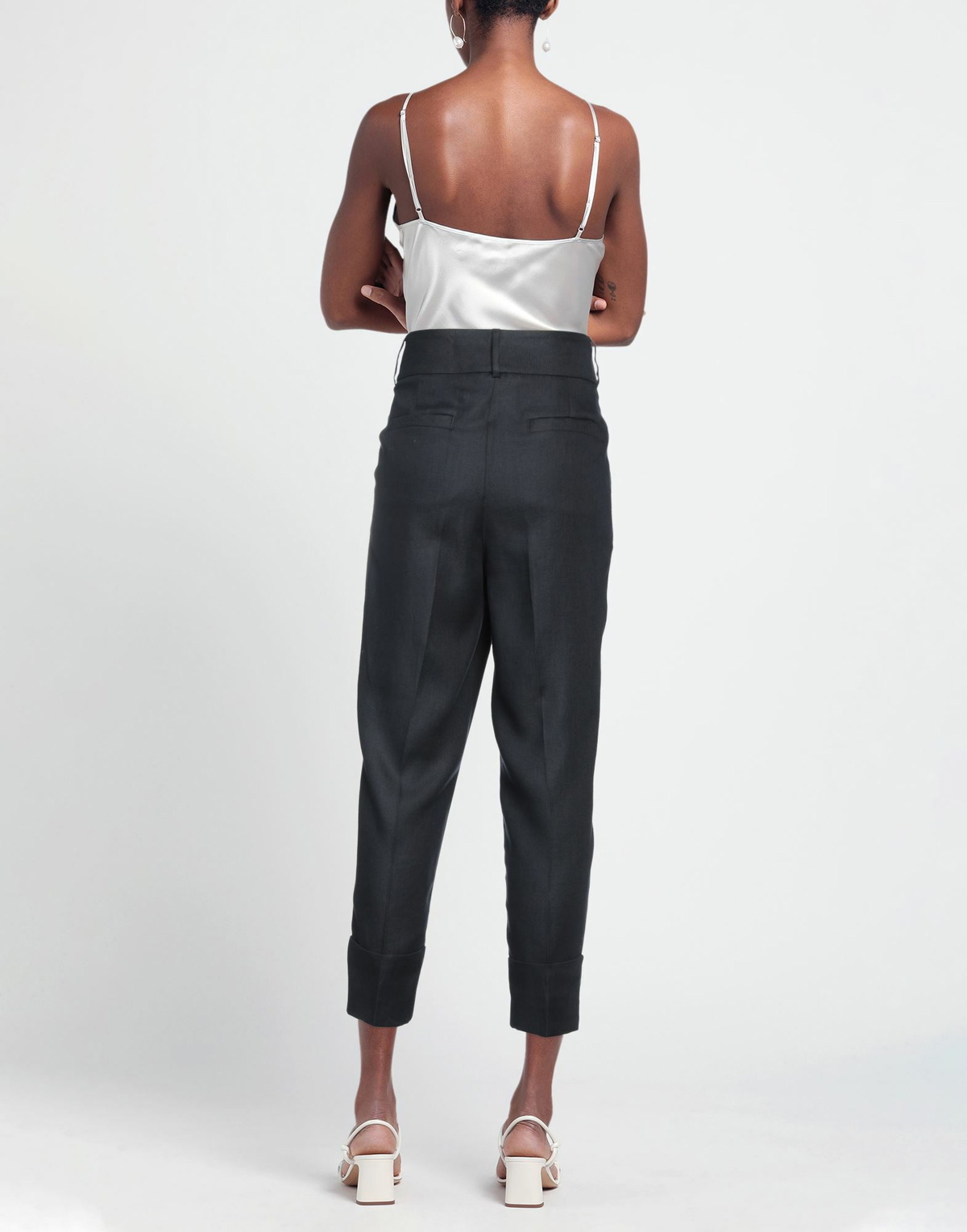 Peserico Womens Pants Midnight in Blue