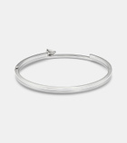 Repossi Serti Sur Vide 18kt white gold bangle with diamonds