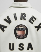 Avirex ICON JACKET White Mens Bomber Jacket