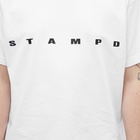 STAMPD Men's Strike Logo Relaxed T-Shirt in White