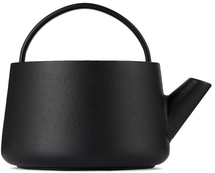 Photo: Serax Black Sergio Herman Edition Inku Cast Iron Tea Pot