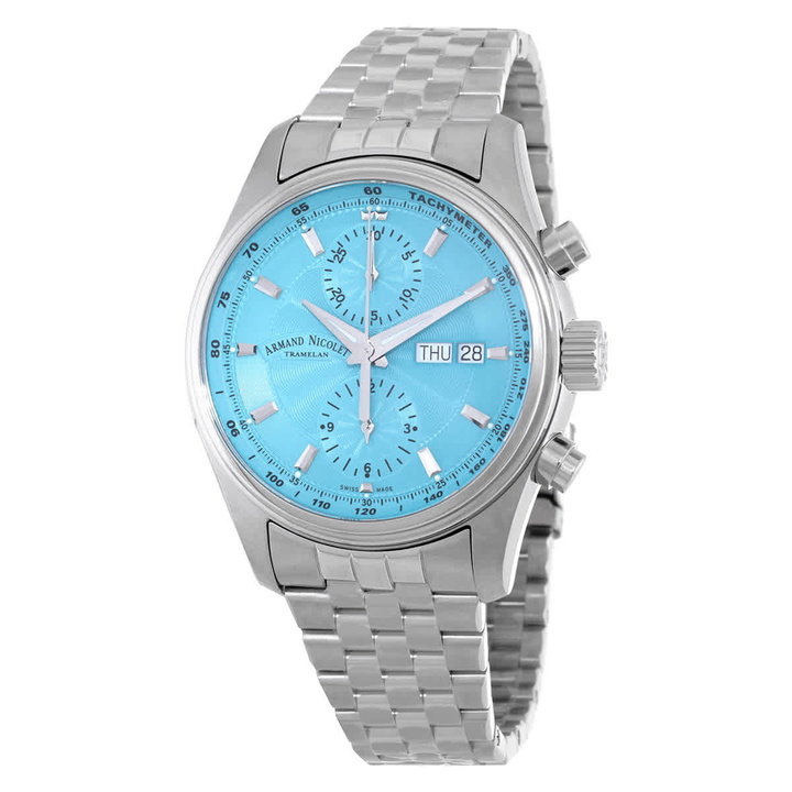 Photo: Armand Nicolet MH2 Chronograph Automatic Mens Watch A647A-TF-BMA22640A