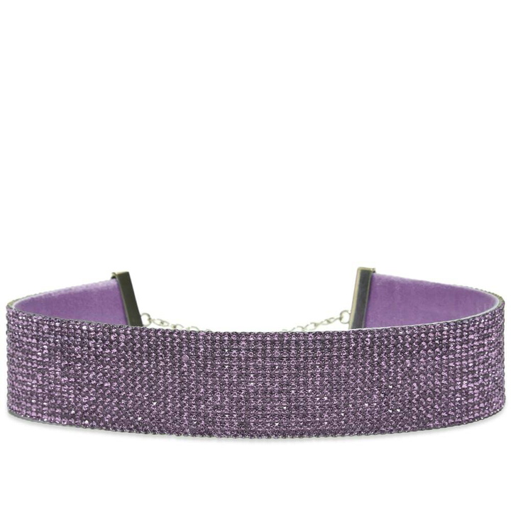 Photo: Nué Studio Women's Charlotte Choker Necklace in Lilac Purple