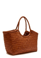 Dragon Diffusion Nantucket Big Woven Leather Tote bag - Tan - One Size