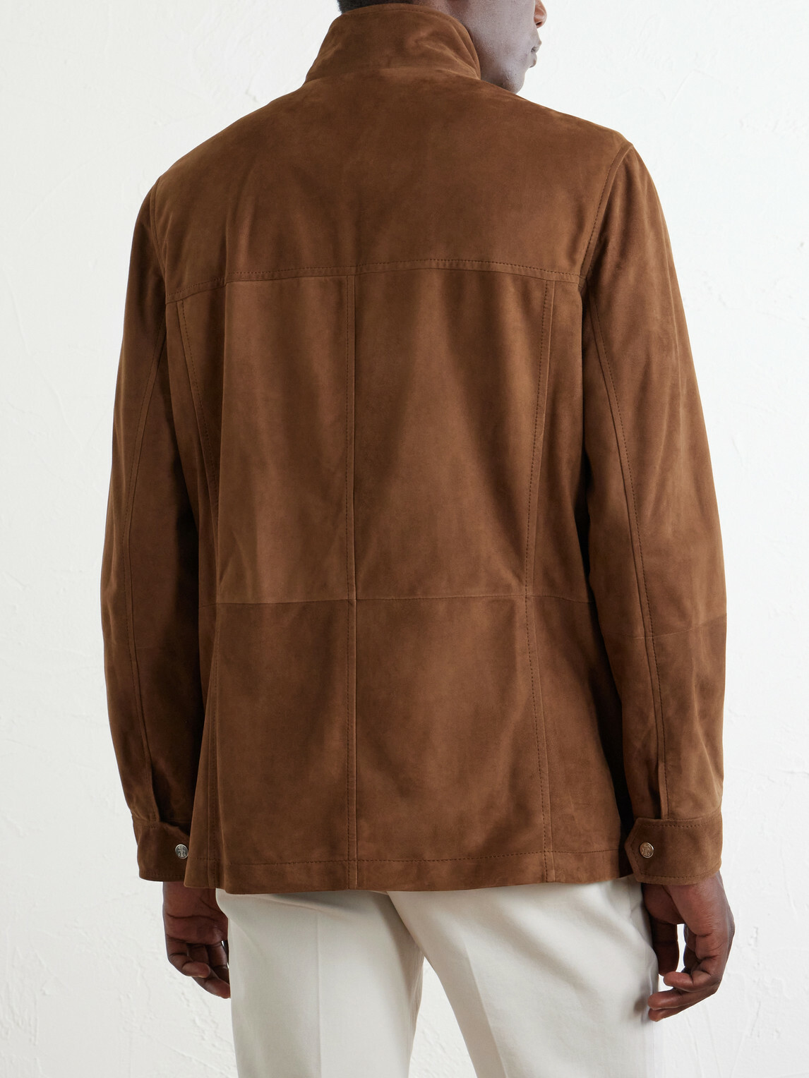 Brunello Cucinelli - Suede Jacket - Brown