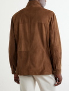 Brunello Cucinelli - Suede Jacket - Brown