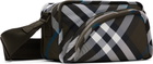 Burberry Khaki Shield Camera Bag