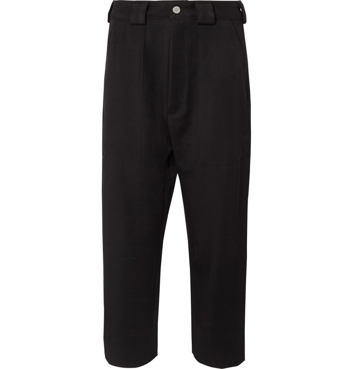 Photo: BILLY - Black Tapered Wool-Twill Suit Trousers - Black