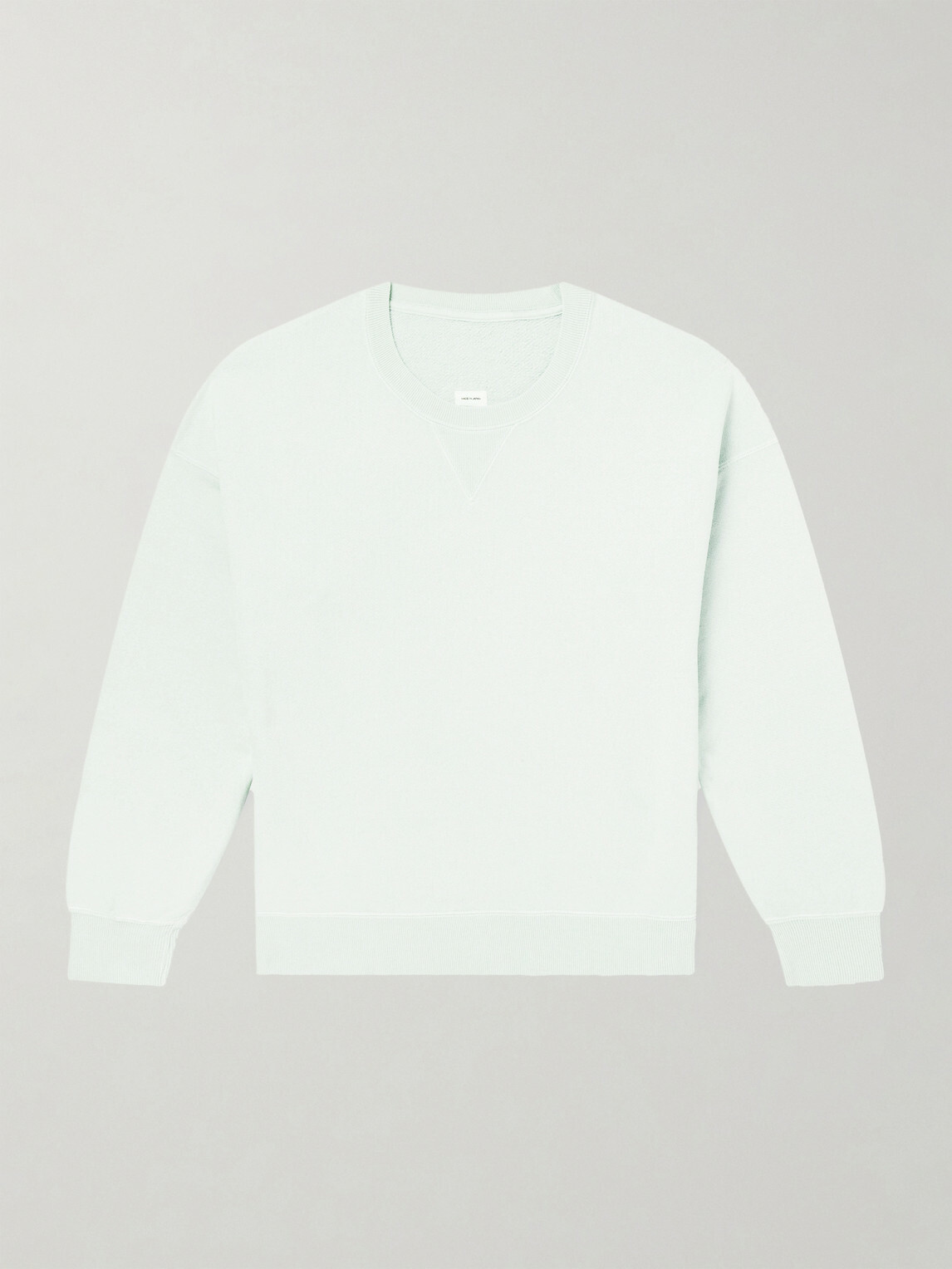 Visvim - Jumbo SB Cotton-Jersey Sweatshirt - Green