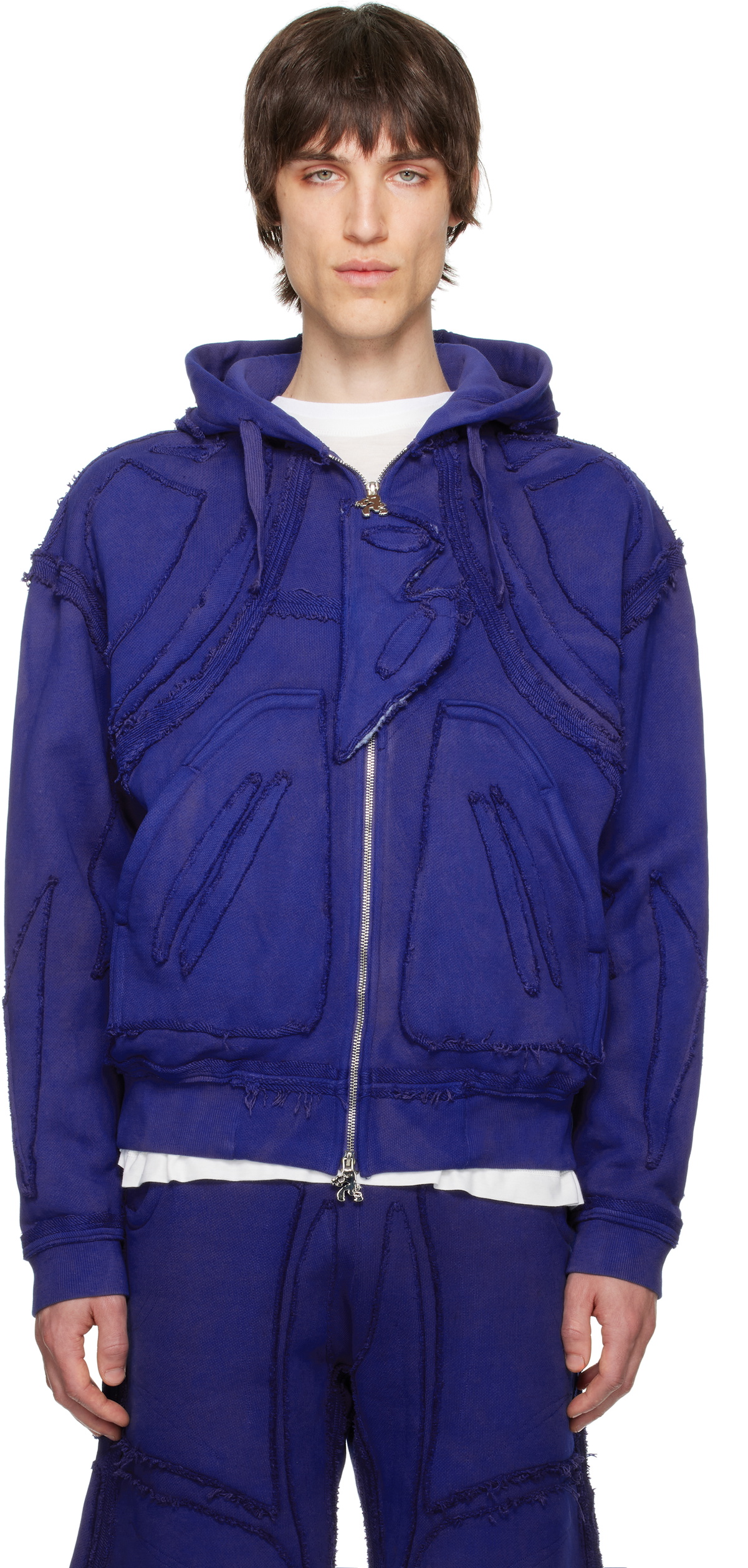 YAKU Blue Raaalien Hoodie