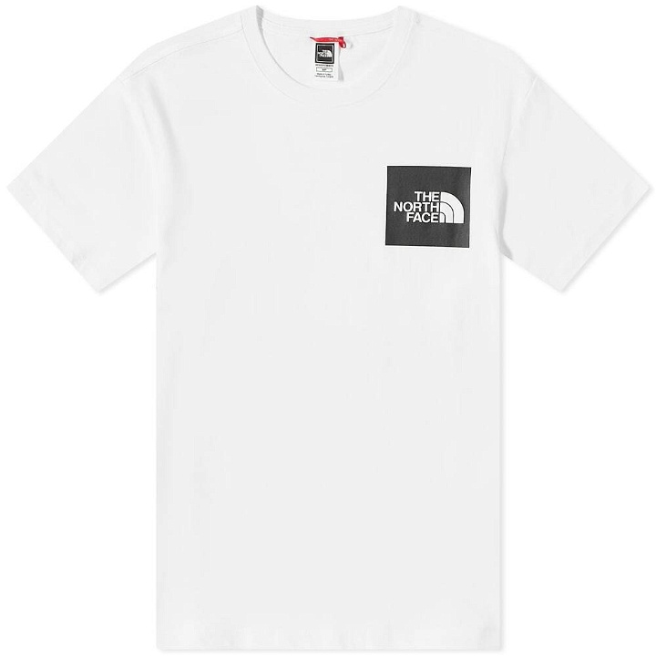 Photo: The North Face Men's Fine T-Shirt in White/Black