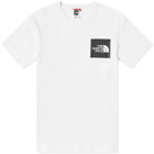 The North Face Men's Fine T-Shirt in White/Black