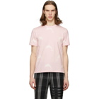 Thom Browne Pink Dolphin Icon Print T-Shirt