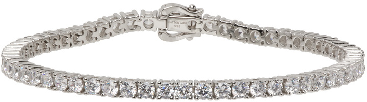 Photo: Hatton Labs Silver Tennis Bracelet