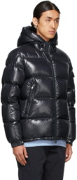 Moncler Navy Down Ecrins Jacket