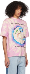Online Ceramics Pink Mouse On The Moon T-Shirt