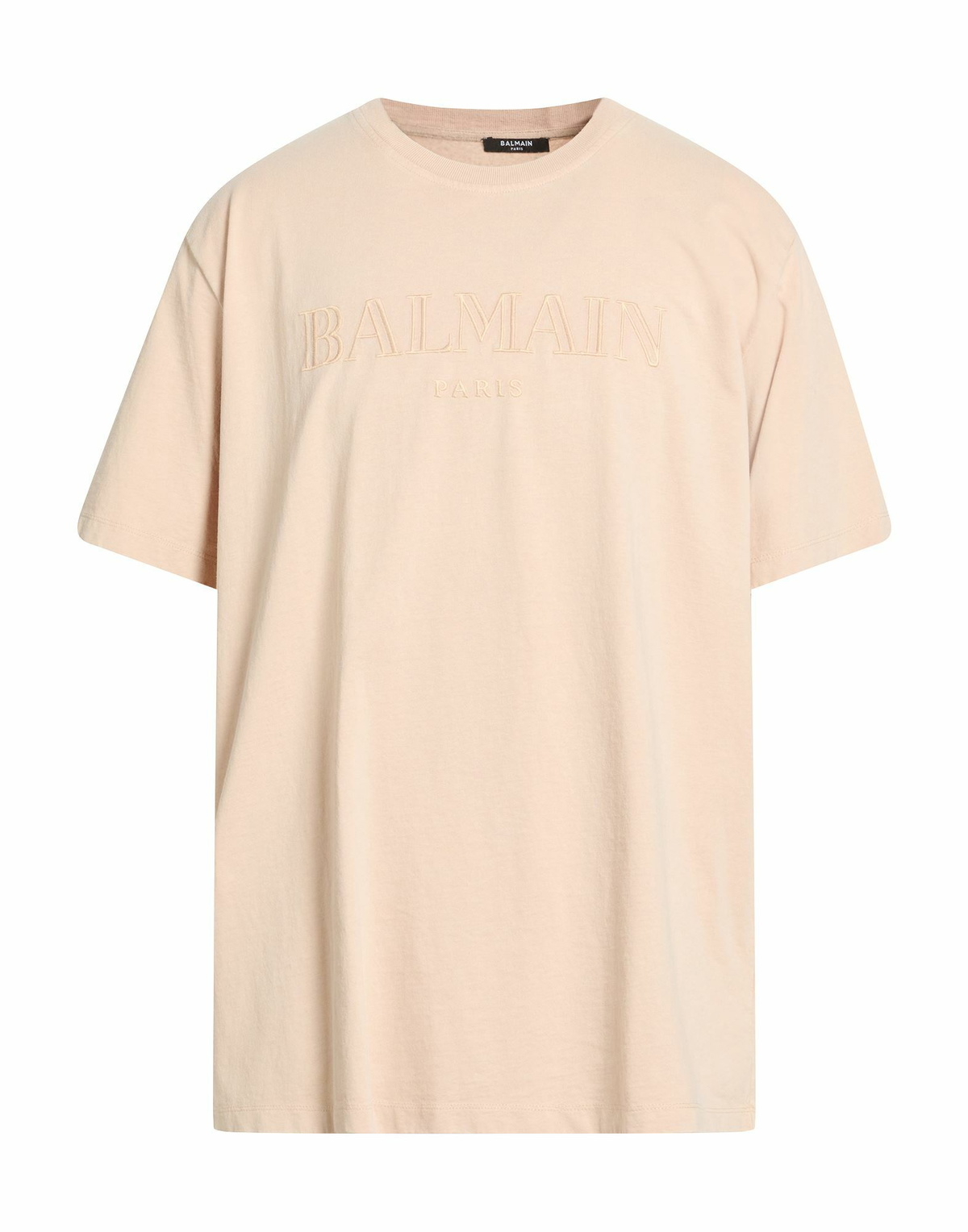 Balmain Mens T-shirt in Beige