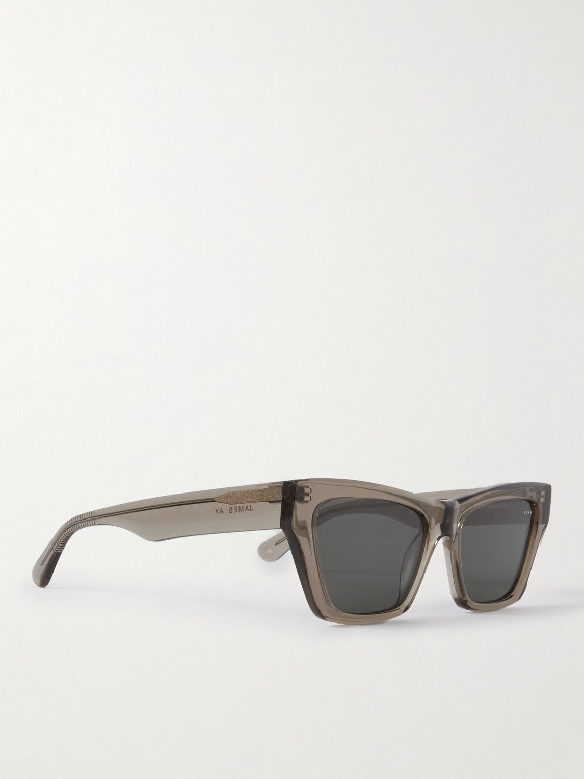 James Ay - Beam Square-Frame Acetate Sunglasses