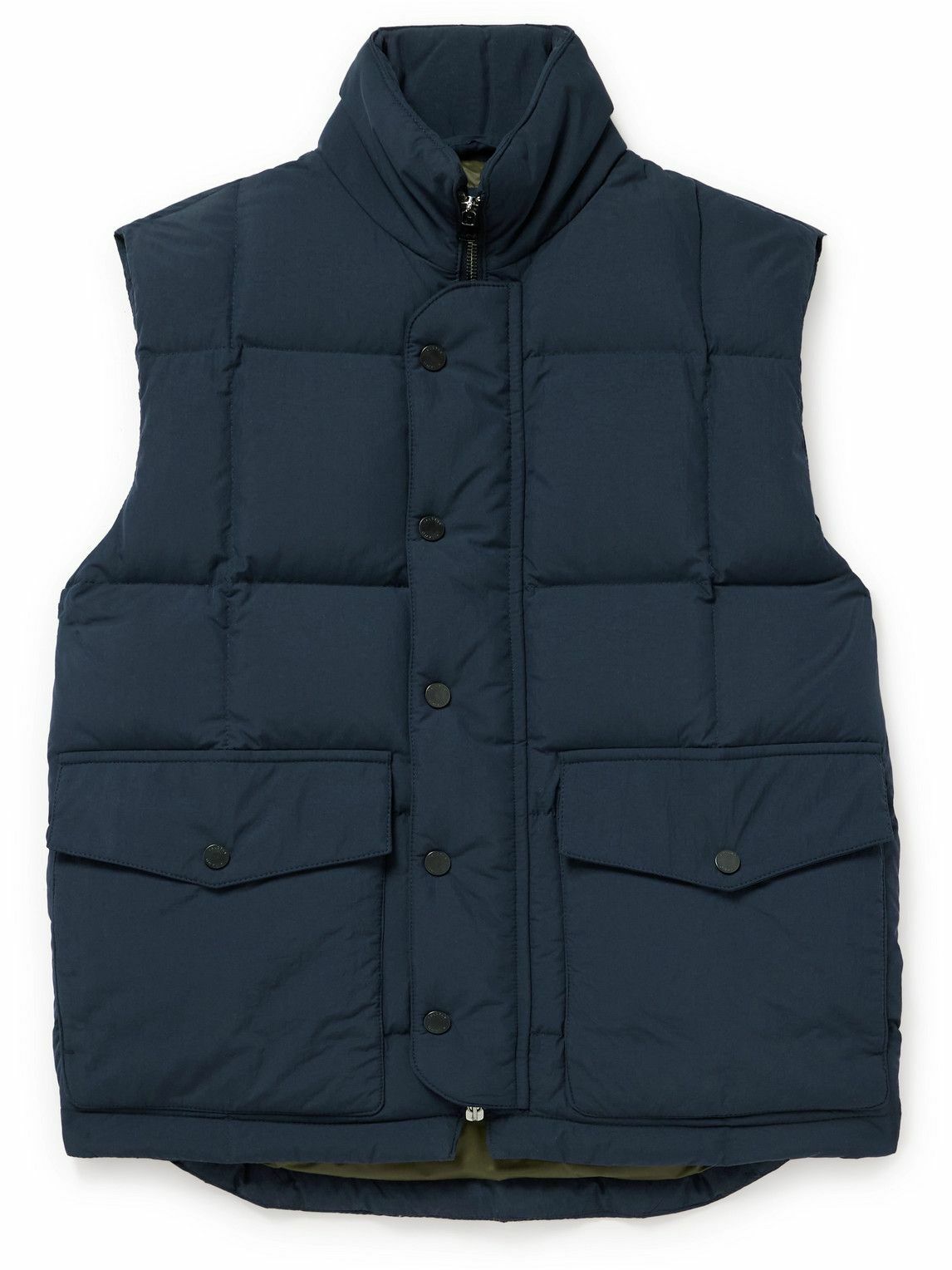 Valstar - Oliver Quilted Shell Down Gilet - Blue
