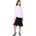 Balenciaga White L/S Large Fit Shirt