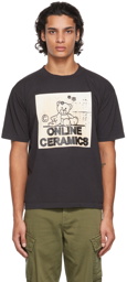 Online Ceramics Black Bear Logo T-Shirt