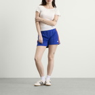 Adidas Women's Firebird Short in Bold Blue/Orange