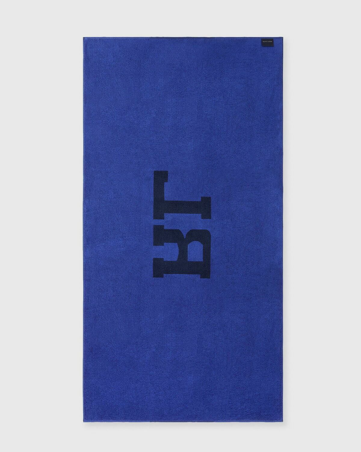 Polo Ralph Lauren Rl Signature Beach Towel 90 Cm X 170 Cm Blue Bathing